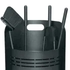 Fast værktøjsholder med 4 værktøj til pejsen Made in Italy - Bonsai Viadurini