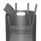 Fast værktøjsholder med 4 værktøj til pejsen Made in Italy - Bonsai Viadurini