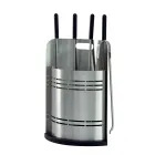 Fast værktøjsholder med 4 værktøj til pejsen Made in Italy - Bonsai Viadurini