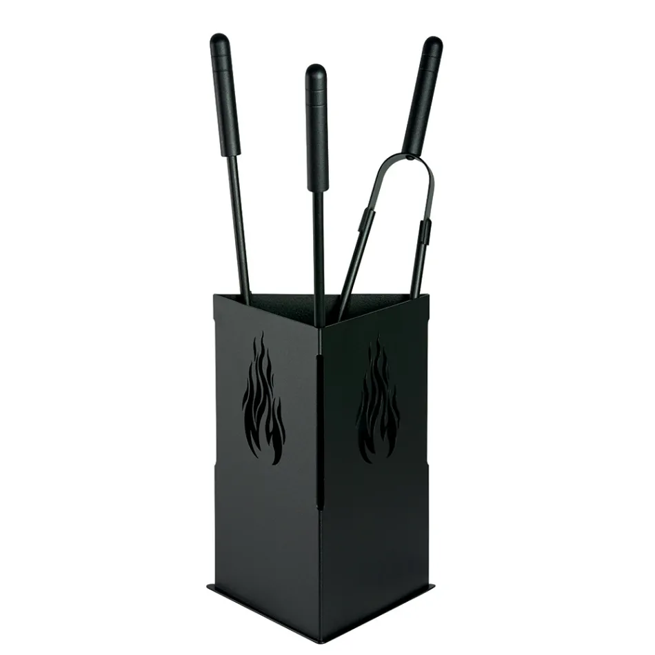 Trekantet værktøjsholder med 3 tilbehør inkluderet Fremstillet i Italien - Passero Viadurini