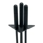 Trekantet værktøjsholder med 3 pejseværktøj lavet i Italien - Tabu Viadurini