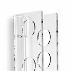 Porta flasker transparent væg Baby lille L6xH60xP11cm Viadurini