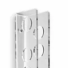 Porta flasker transparent væg Baby Big L6xH100xP11cm Viadurini