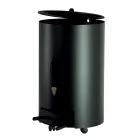 Pilleholder med låg, kost og skovl Fremstillet i Italien - Cacatua Viadurini