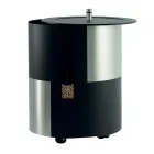 Pilleholder med hjul og låg Lavet af Metal Made in Italy - Stork Viadurini