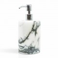 Sæbeholder til badeværelse i Paonazzo Marble of Made in Italy Design - Curt