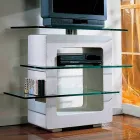 Modulært tv-stativ i sten og krystal af moderne design Agnes Viadurini