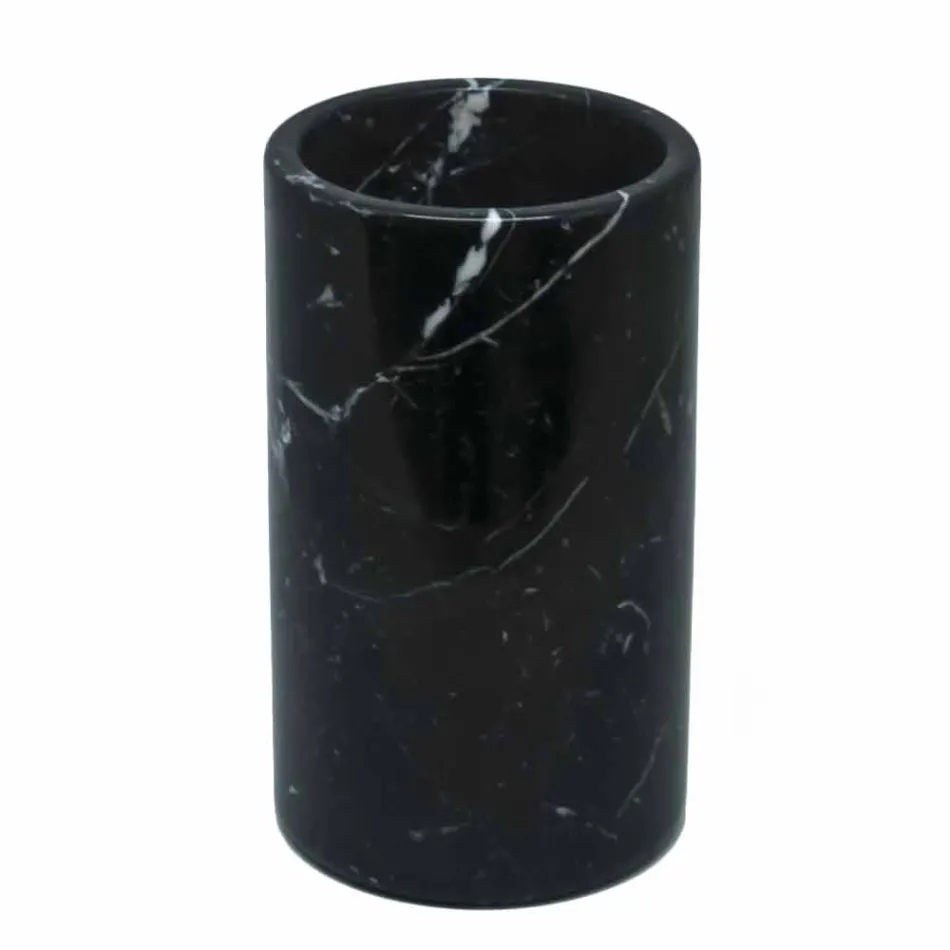 Køkkenværktøjsholder i hvid grå eller sort marmor lavet i Italien - Tulvio Viadurini