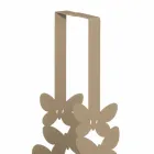 Dobbelt kop holder i hvidt, beige eller elfenben jern fremstillet i Italien - Leiden Viadurini