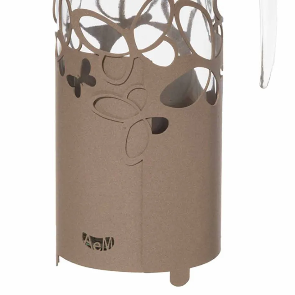 Moderne flaskeholder i hvidt, beige eller elfenben jern fremstillet i Italien - Leiden Viadurini