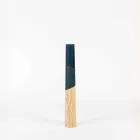 Moderne lysestage i massivt fyrretræ med farvede detaljer - Candor Viadurini