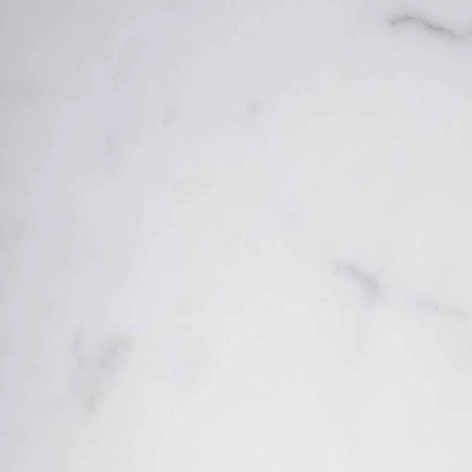 Lysestage i Carrara Marble, Marquinia Marble and Messing Made in Italy - Blaze Viadurini