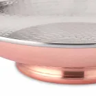 Designbord Frugtskål Håndslagt kobber midtpunkt 28 cm - Terraemare Viadurini