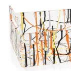 Moderne farvet plexiglas frugtskål lavet i Italien - Multifrugt Viadurini