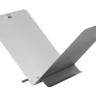 Træholder i form af en åben bog i metal eller stål Fremstillet i Italien - Falco Viadurini