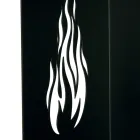 Træholder med hjul og øverste skuffe Made in Italy - Polare Viadurini