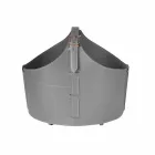 Portalegna fra interiør med hjul i en moderne regenereret læder Fabia Viadurini