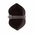 Portalegna fra interiør med hjul i en moderne regenereret læder Fabia Viadurini