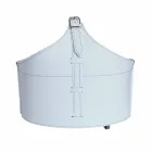 Portalegna fra interiør med hjul i en moderne regenereret læder Fabia Viadurini