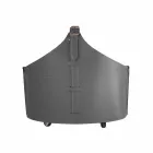 Portalegna fra interiør med hjul i en moderne regenereret læder Fabia Viadurini