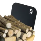 Indendørs brændeholder i stål med 3 tilbehør fremstillet i Italien - Nelumbo Viadurini