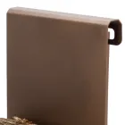 Indendørs brændeholder i brunt stål fremstillet i Italien med værktøjer - Volturno Viadurini