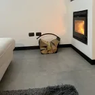 Moderne indendørs tømmerholder i sort stål fremstillet i Italien - Libeccio Viadurini