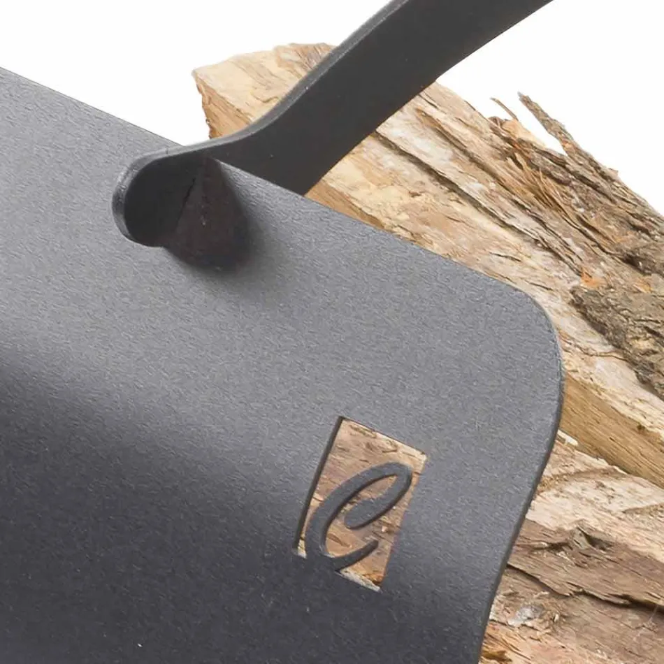 Stålstammeholder med høj kvalitet i håndtag fremstillet i Italien - Luna 2020 Viadurini