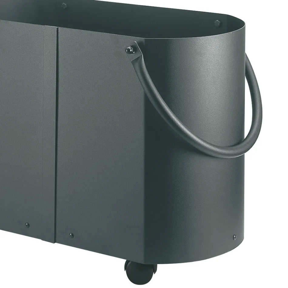 Træholder i forskellige finish med 2 sidehåndtag Made in Italy - Impala Viadurini