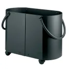 Træholder i forskellige finish med 2 sidehåndtag Made in Italy - Impala Viadurini