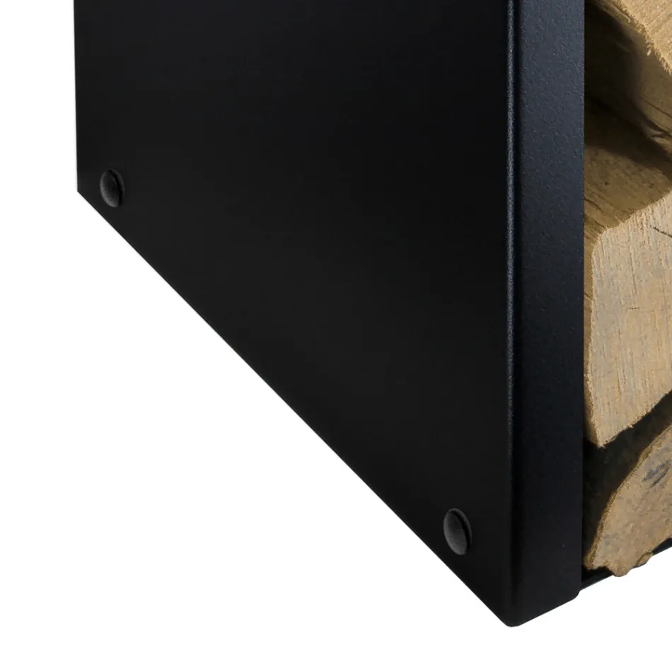 Moderne bjælkeholder i malet stål fremstillet i Italien - Patrik Viadurini