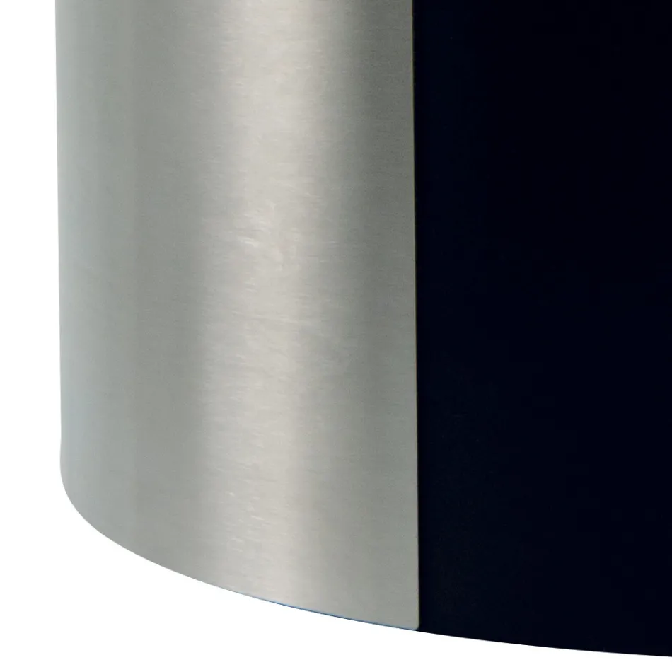 Moderne træholder lavet af metal med hjul lavet i Italien - blyant Viadurini