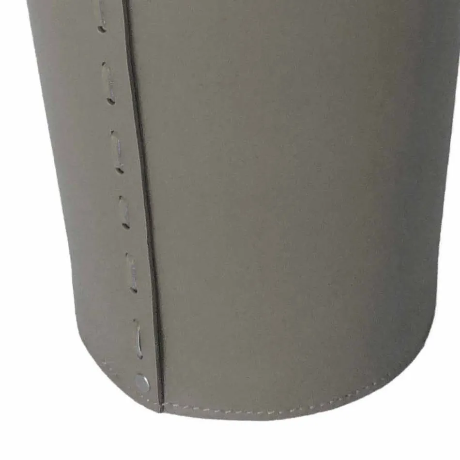 Brændeholder, jernholder og jern til Nicad læder, lavet i Italien Viadurini