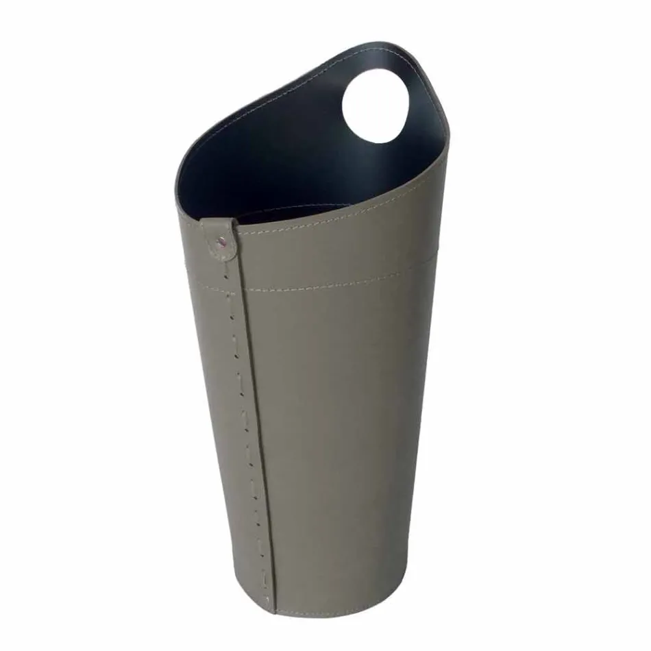 Brændeholder, jernholder og jern til Nicad læder, lavet i Italien Viadurini