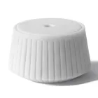 Hvid Carrara marmor eller sort Portoro Design stribet opbevaringsholder - Cairo Viadurini