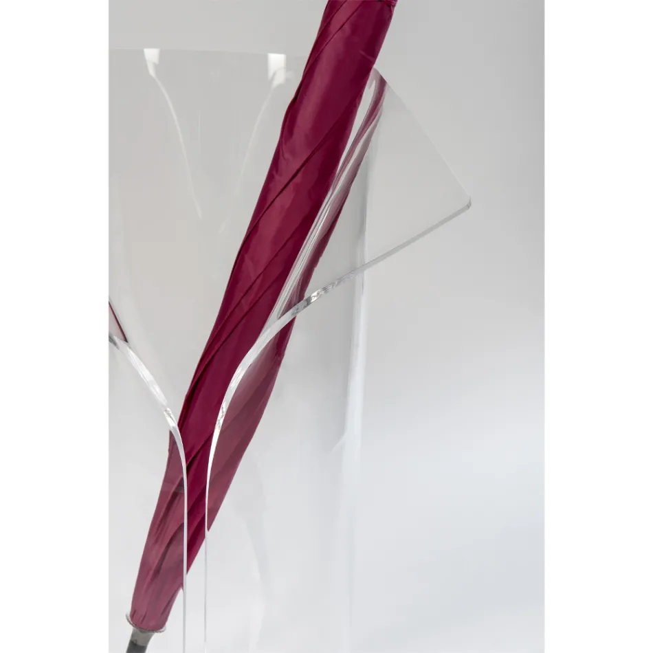 Indgangsparaplyholder i gennemsigtigt genanvendeligt plexiglas - Merlon Viadurini