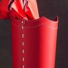 Design paraplyholder i læder til Paraplyhjem eller kontor Viadurini