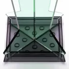 Paraplystativ i moderne design i Methacrylate Colarato fremstillet i Italien - Daddy Viadurini