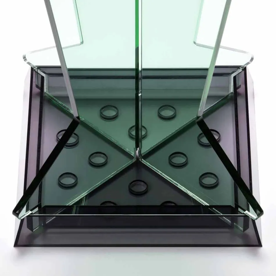 Paraplystativ i moderne design i Methacrylate Colarato fremstillet i Italien - Daddy Viadurini