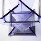 Paraplystativ i moderne design i Methacrylate Colarato fremstillet i Italien - Daddy Viadurini