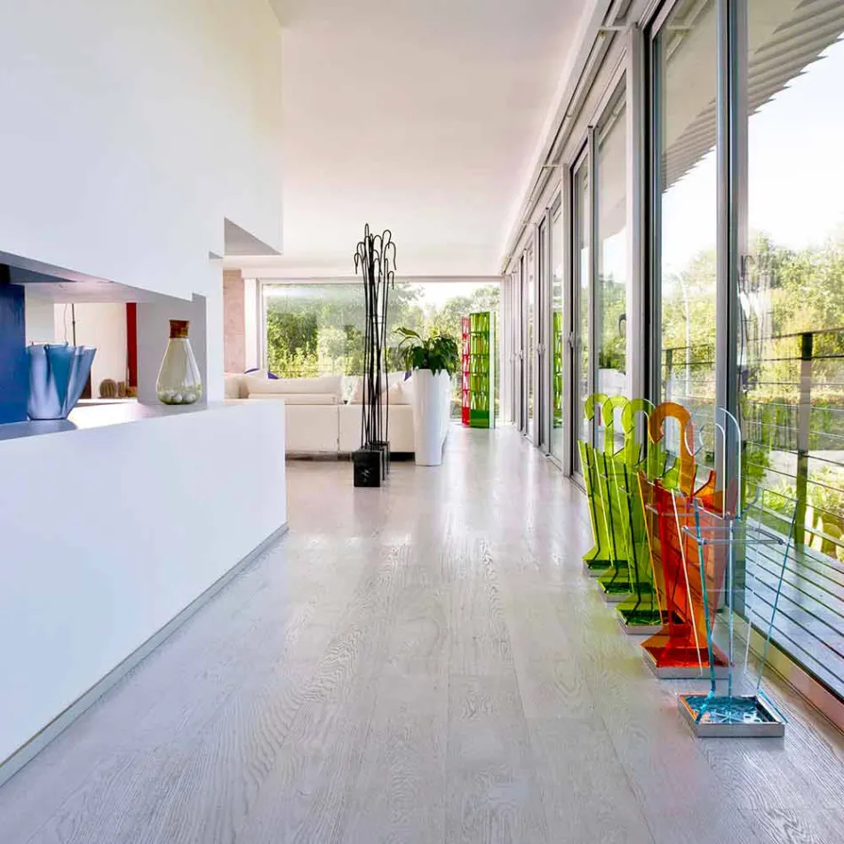 Paraplystativ i moderne design i Methacrylate Colarato fremstillet i Italien - Daddy Viadurini