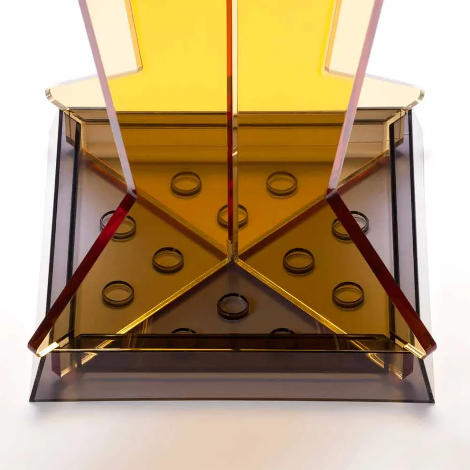 Paraplystativ i moderne design i Methacrylate Colarato fremstillet i Italien - Daddy Viadurini