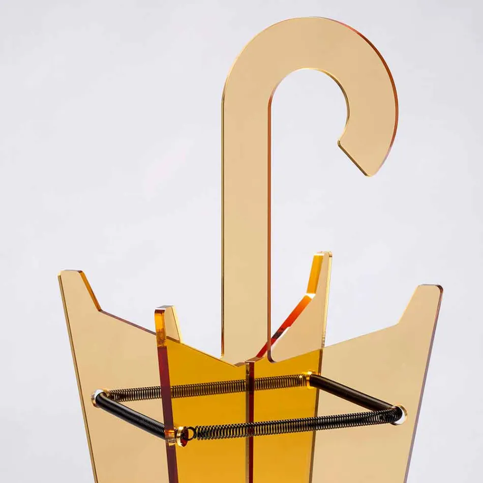 Paraplystativ i moderne design i Methacrylate Colarato fremstillet i Italien - Daddy Viadurini