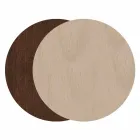 Moderne Elegant Rektangulær Design Paraplystativ i dekoreret træ - Dekoro Viadurini