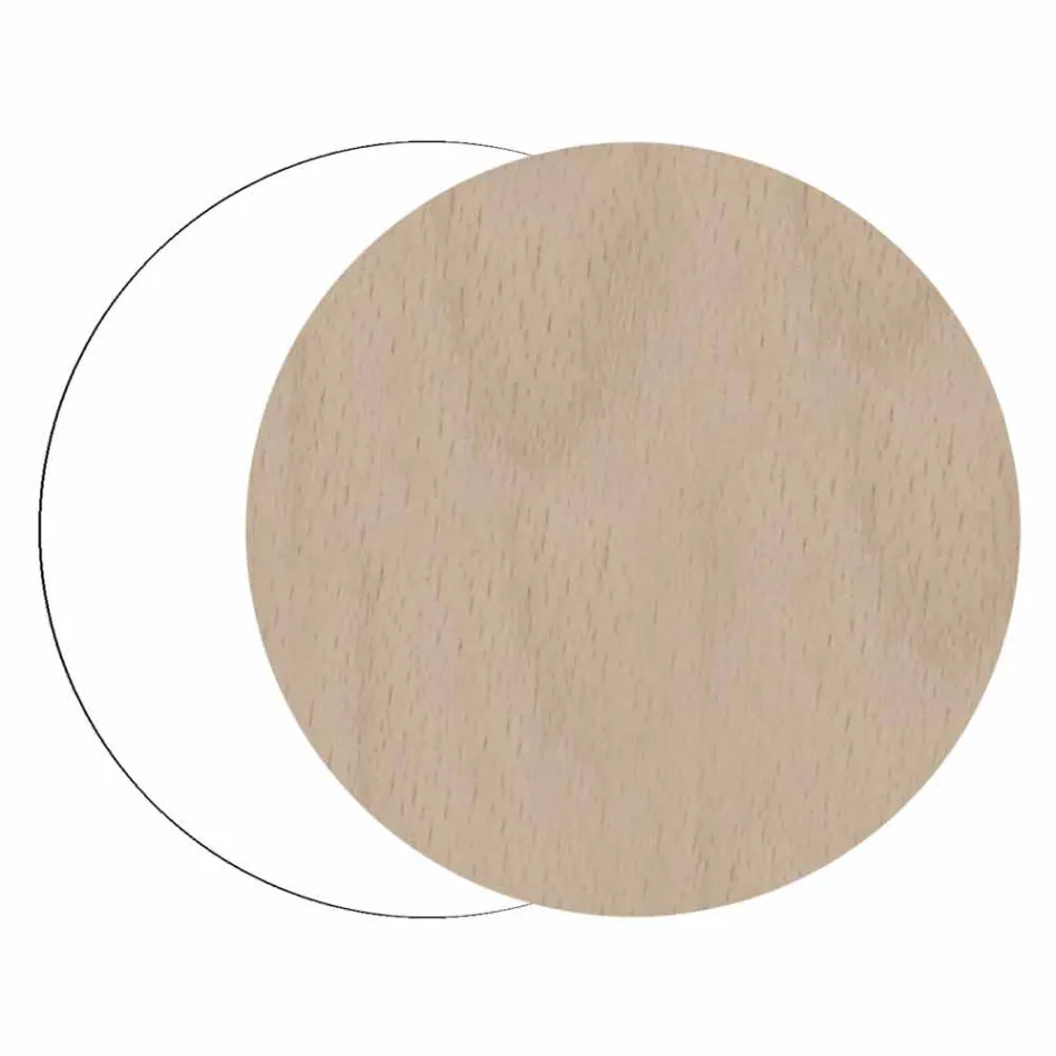 Moderne Elegant Rektangulær Design Paraplystativ i dekoreret træ - Dekoro Viadurini