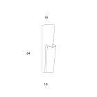 Paraplystativ i guld- og bronzemalet metalplade Made in Italy - Azalea Viadurini