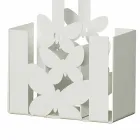 Moderne bordbestikholder i hvidt, beige eller elfenben jernfremstillet Italien - Laida Viadurini