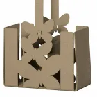 Moderne bordbestikholder i hvidt, beige eller elfenben jernfremstillet Italien - Laida Viadurini