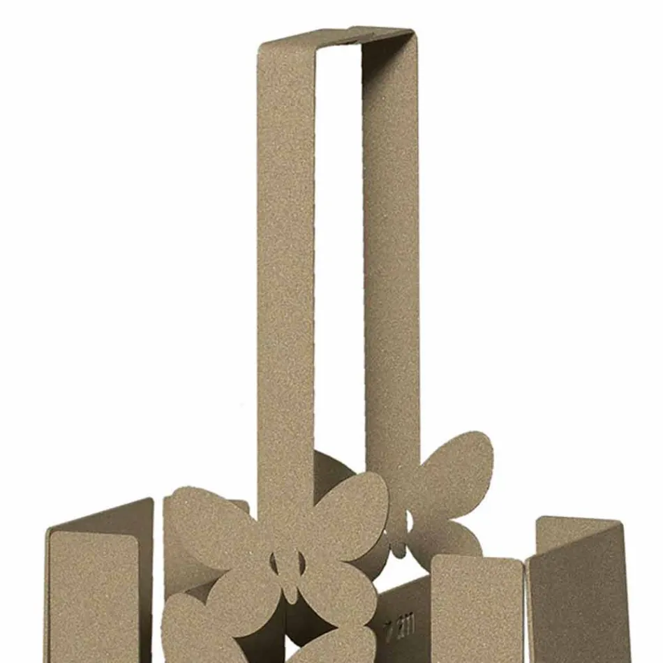 Moderne bordbestikholder i hvidt, beige eller elfenben jernfremstillet Italien - Laida Viadurini