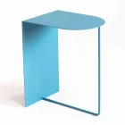 Moderne gulvmagasinstativ i farvet stål fremstillet i Italien - Marinella Viadurini